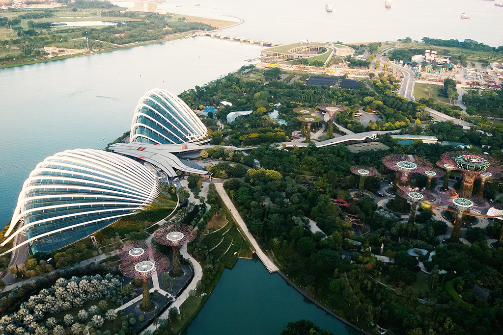 Gardens by the Bay in Singapore