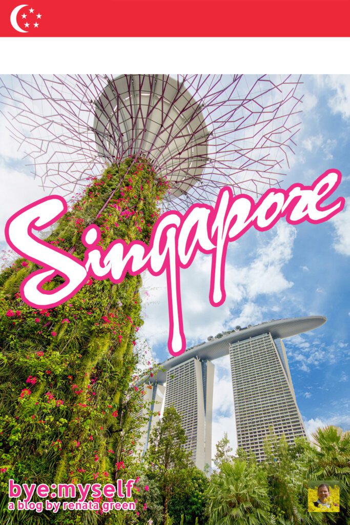 Pinnable Picture on the Post on SINGAPORE - first-timers guide to a powerful city-state