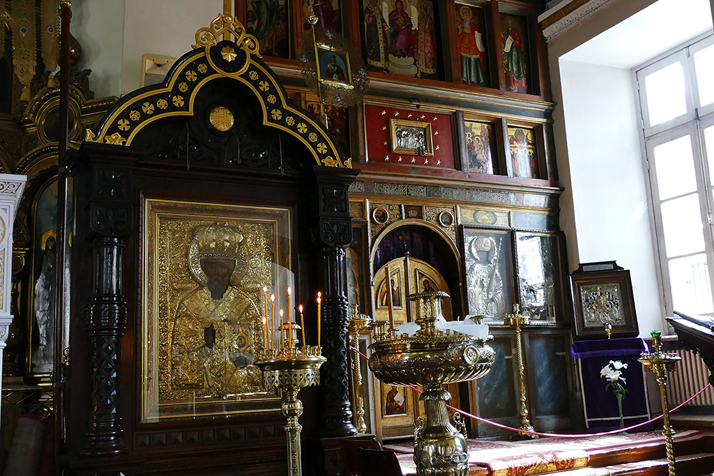 Sacral treasures inside the St. Nicholas Church in historic Tallinn