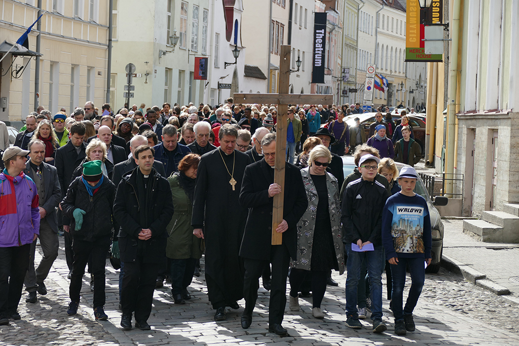 Easter Procession in Tallinn