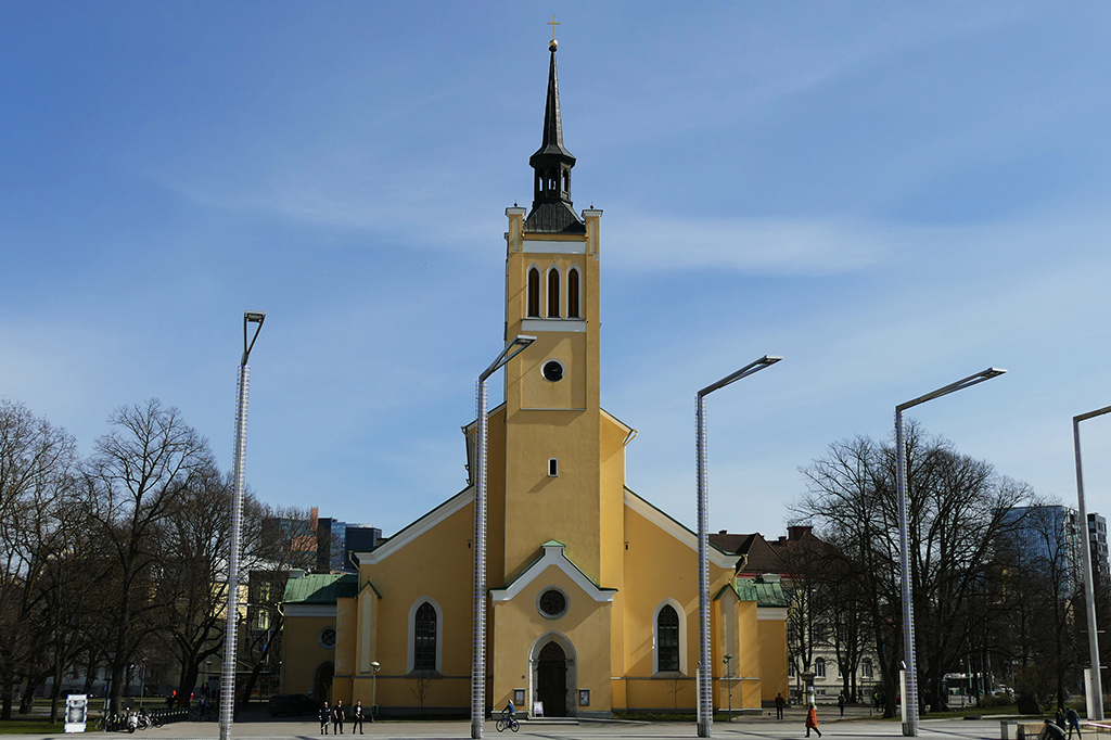 St. John's church on Tallinn's Freedom Square.