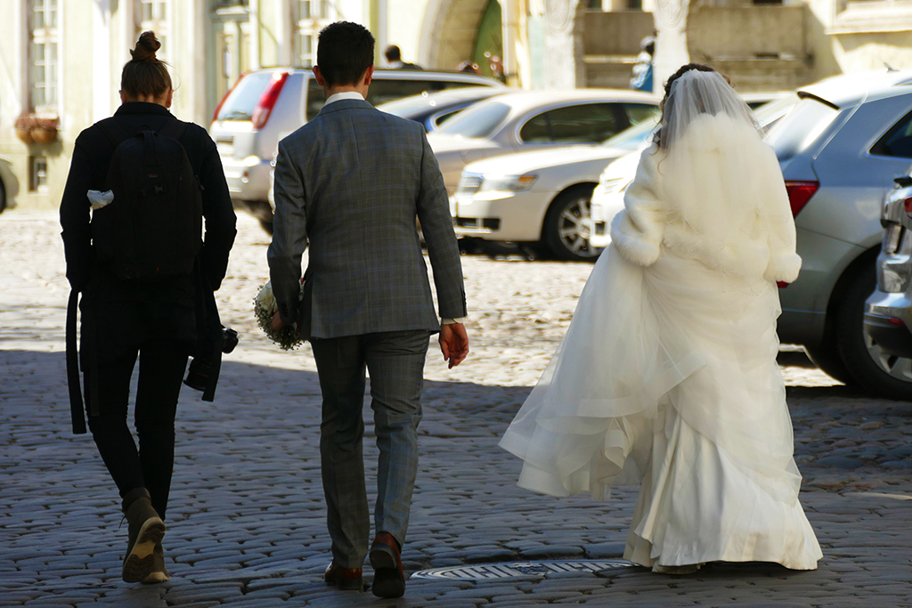 Married couple in Tallinn