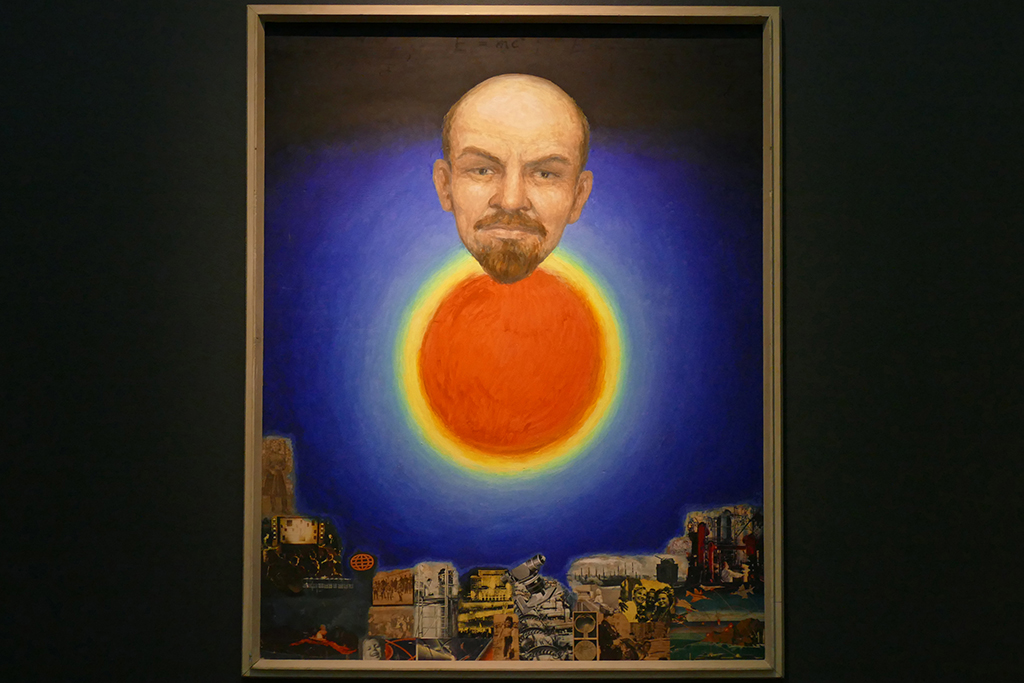 Lenin depicted by Ilmar Malin