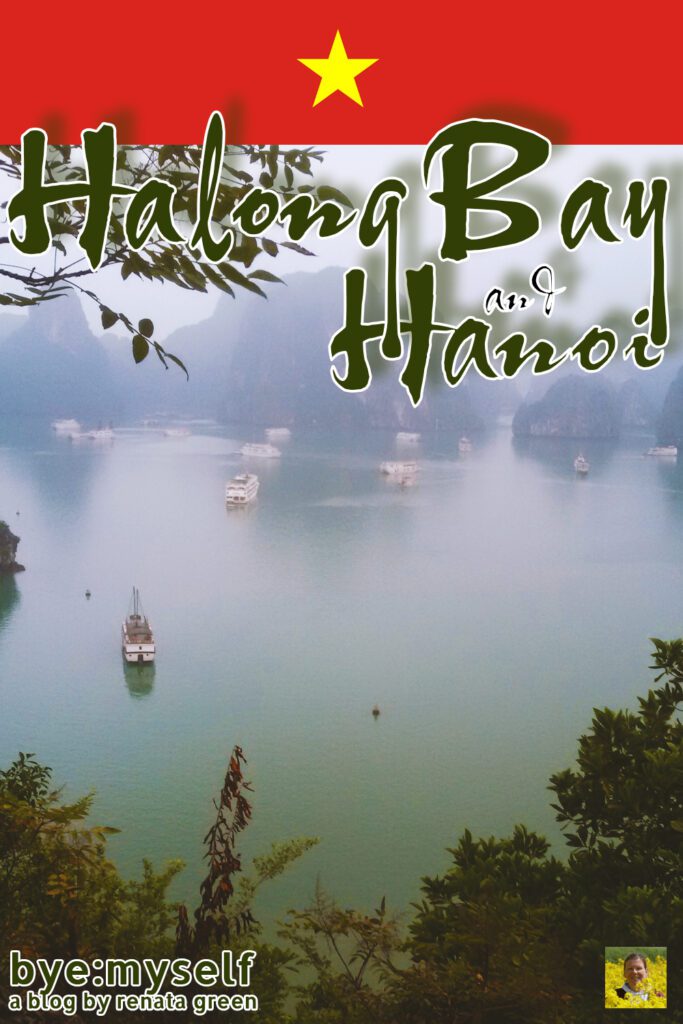 Pinnable Picture on the Post on HANOI and the mysterious HALONG BAY