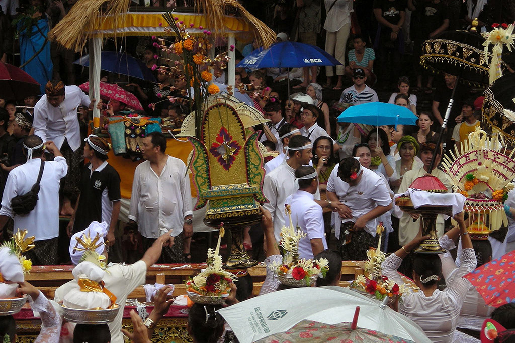 Cremation of Tjokorda Ngurah Wim Sukawati in Ubud