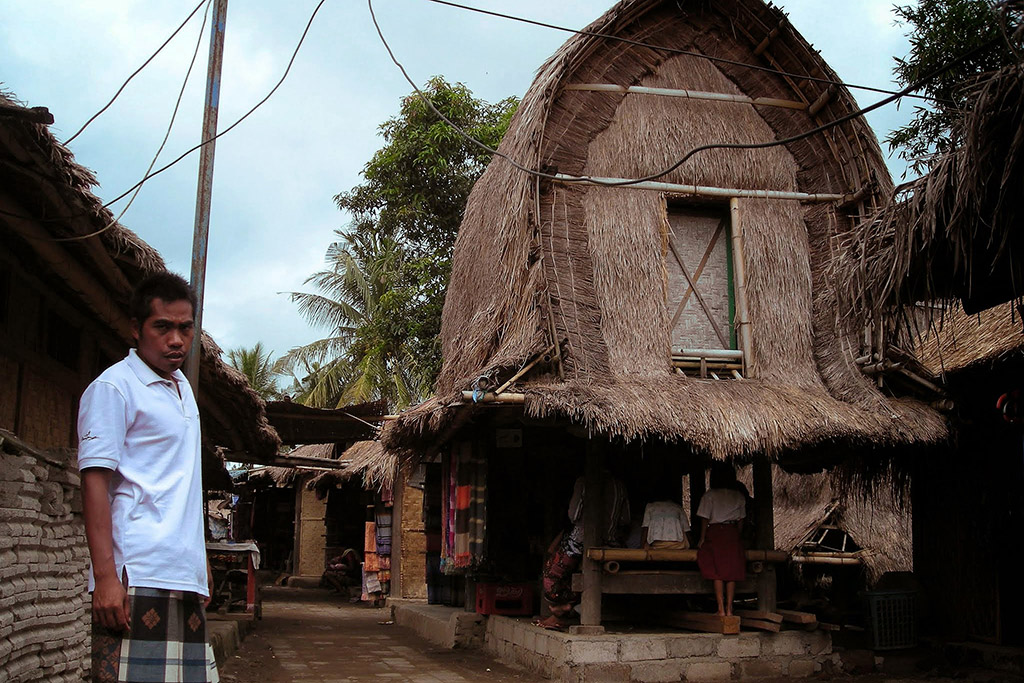 Guide at the Ende Sasak Village on Lombok