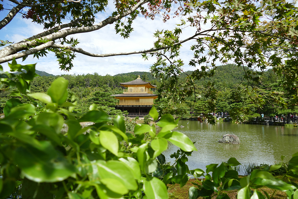 Golden Pavilion Kinkakuji  to be visited on 4 Days Kyoto Treasure Box of Japan