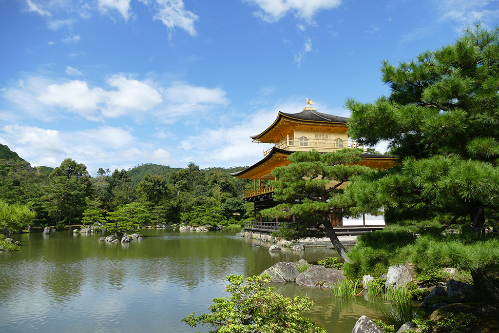 Golden Pavilion Kinkakuji  to be visited on 4 Days Kyoto Treasure Box of Japan