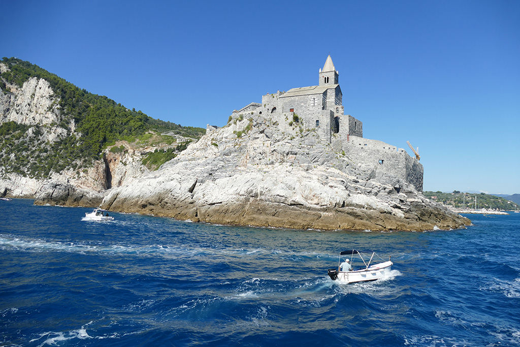 Church of San Pietro in Porto Venere.