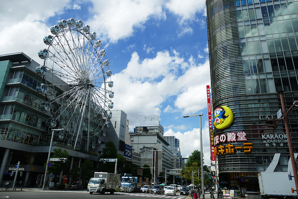Sunshine Sakae Mall in Nagoya, an ordinary Japanese city