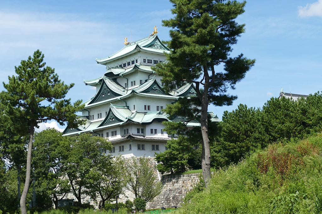 Tenshu, the Nagoya castle's main tower.