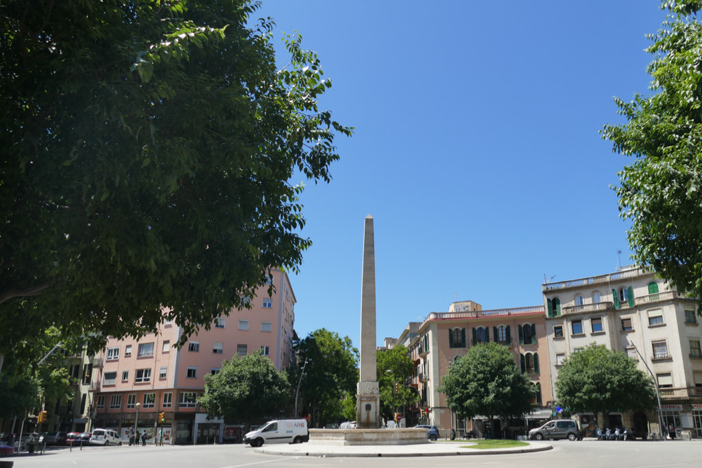 Plaça del Cardenal Reig in Palma de Mallorca