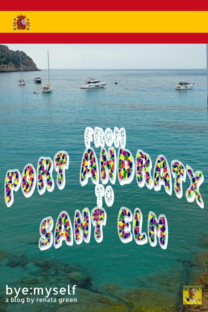Pinnable Picture for the Post on From PORT d'ANDRATX to SANT ELM - Hike With a View