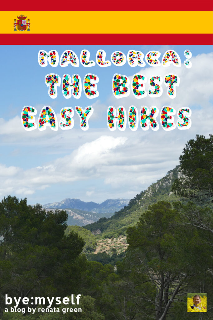 Pinnable Picture for the Post on MALLORCA - the best easy hikes