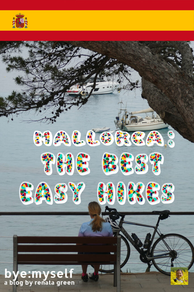 Pinnable Picture for the Post on MALLORCA - the best easy hikes