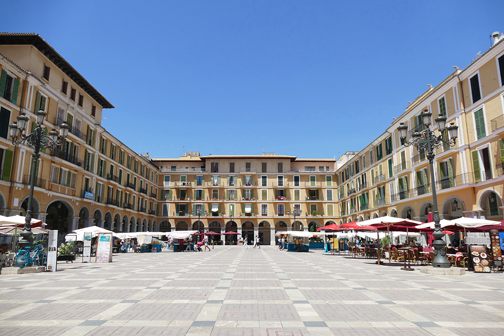 Plaça Major in Palma de Mallorca