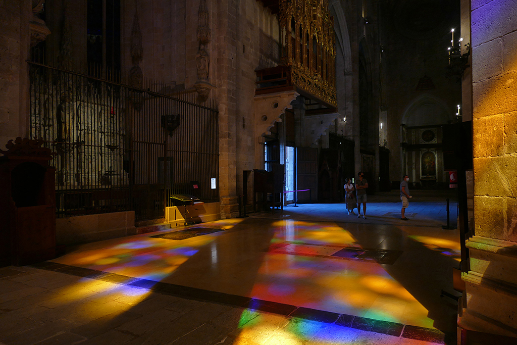 Floor of the  Basílica de Santa María en Palma