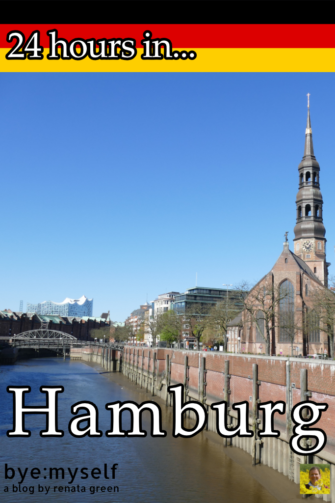 Pinnable Picture for the Post on 24 hours in Hamburg