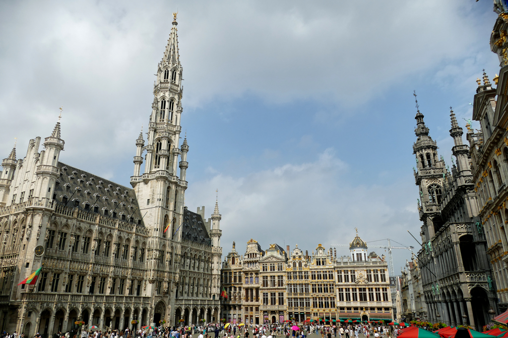 Grande Place, visited during 24 hours in Brussels