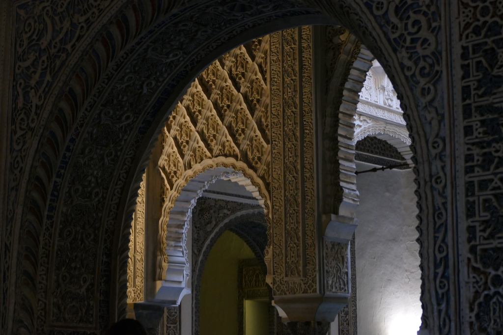 Detail of the Alcazar in Seville