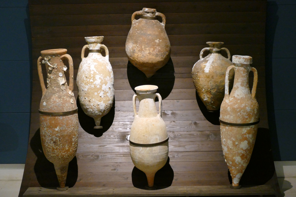 Roman Amphoras at the Cadiz Museum