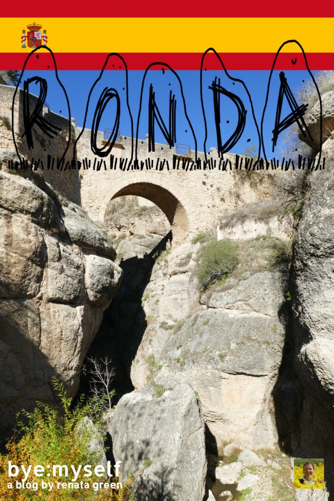 Pinnable Picture on the Post Guide to RONDA - a White Gem in the Skies