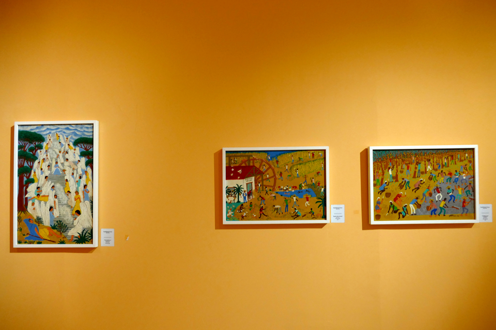 Temporary exhition of paintings from the Americas.
