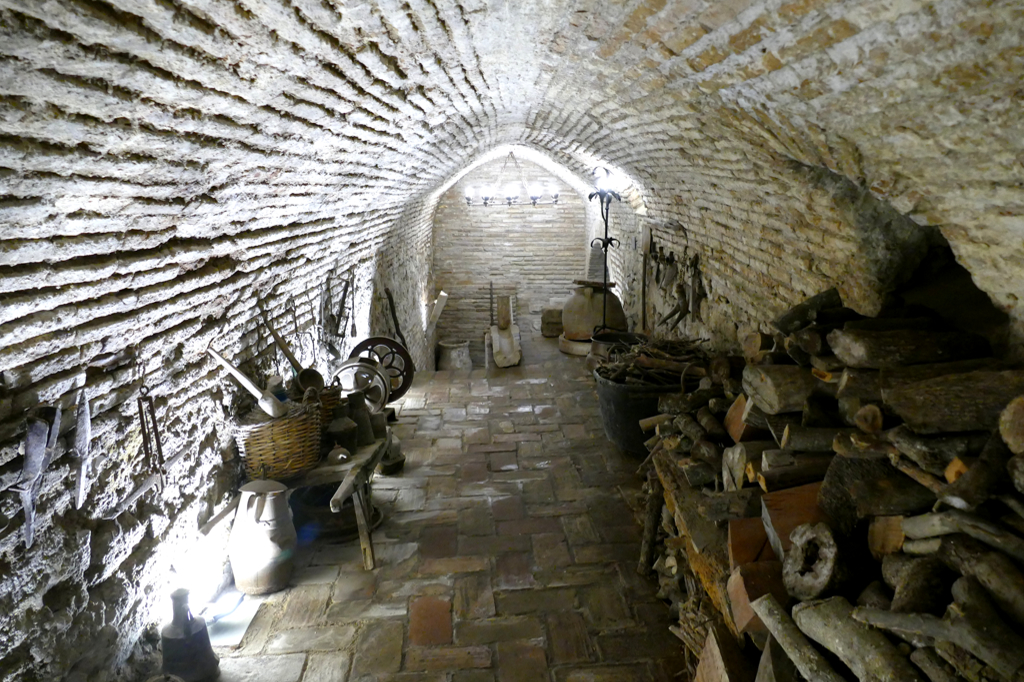 Subterrenean corridor of the Casa Andalusí in Cordoba, Andalusia's Moorish Center