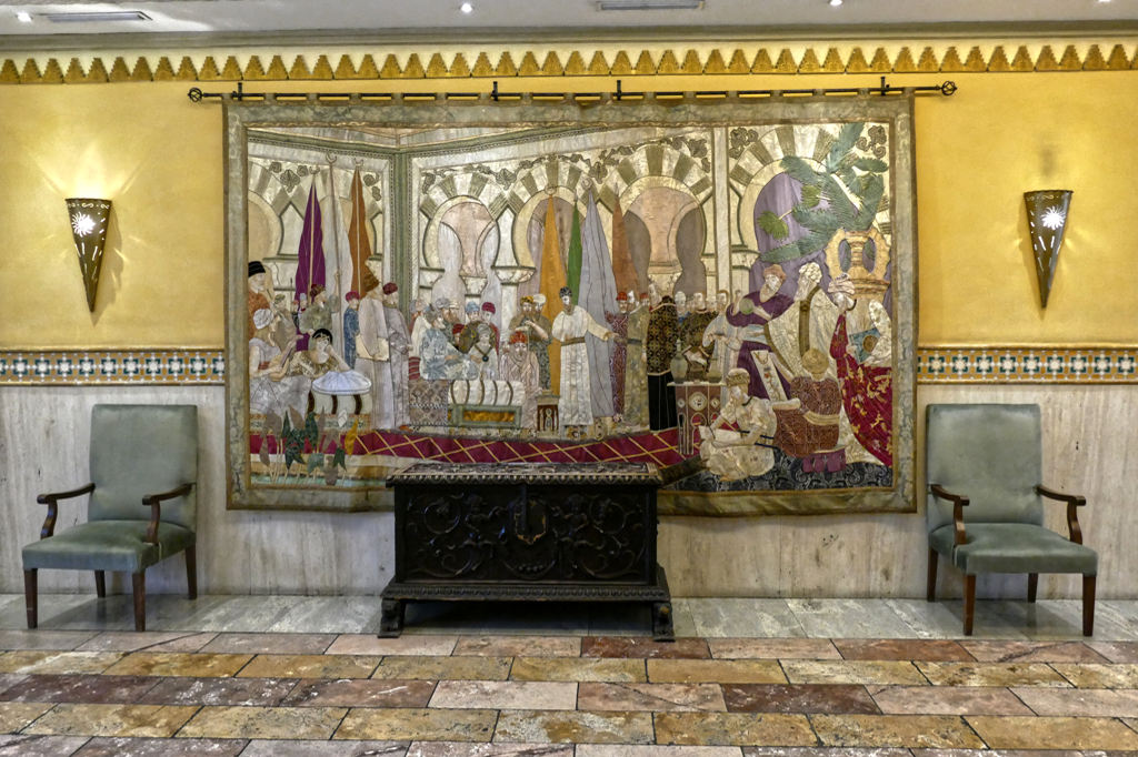Lobby of the Hotel Eurostars Maimonides