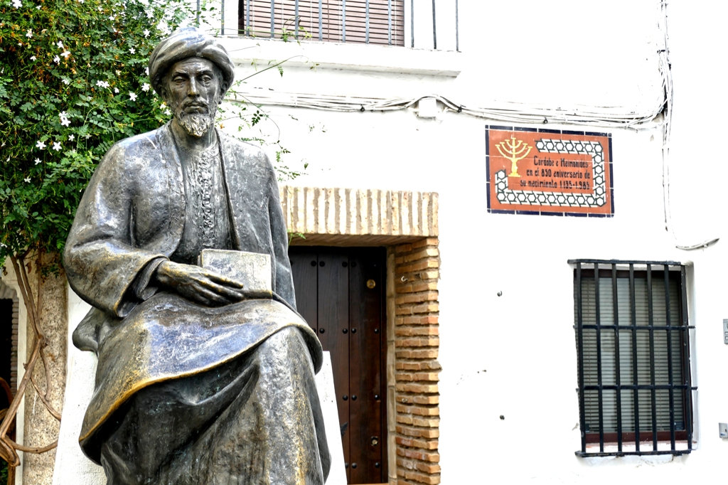 Plaza Maimonides in Cordoba, Andalusia's Moorish Center