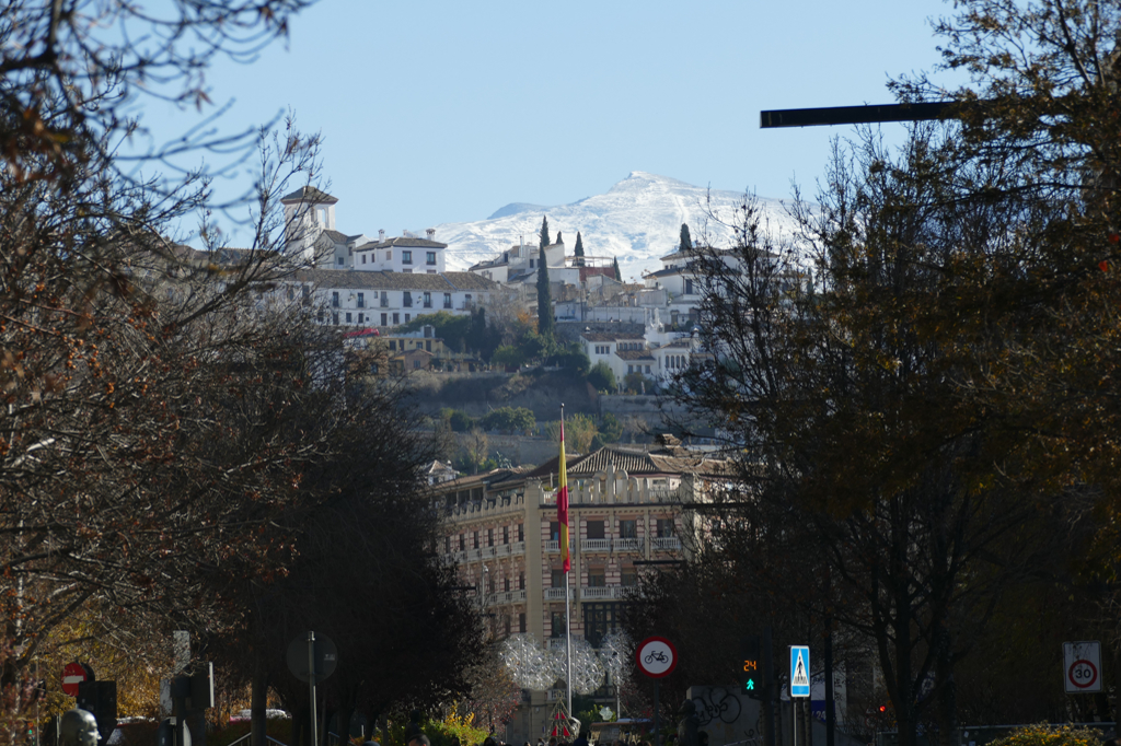 View of the Albaicin in Granada