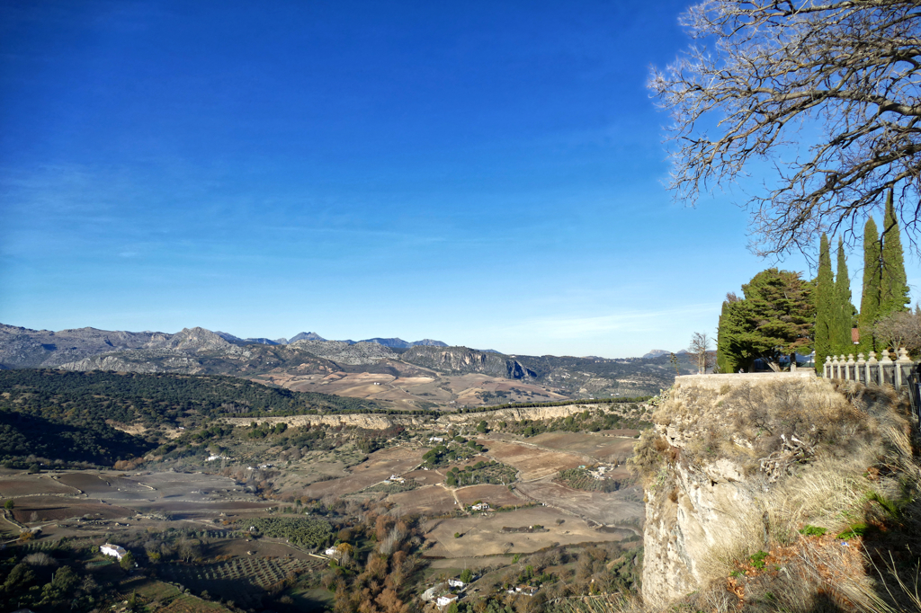 View of the Serrania de Ronda