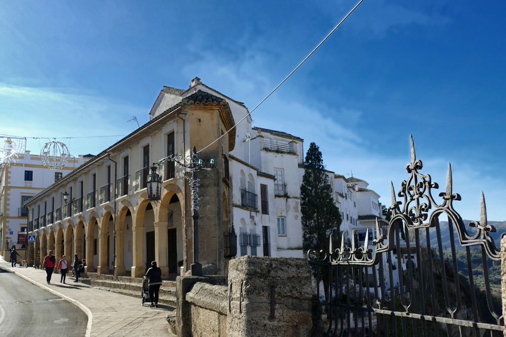 Convento de Santo Domingo in Ronda, a white gem in the skies