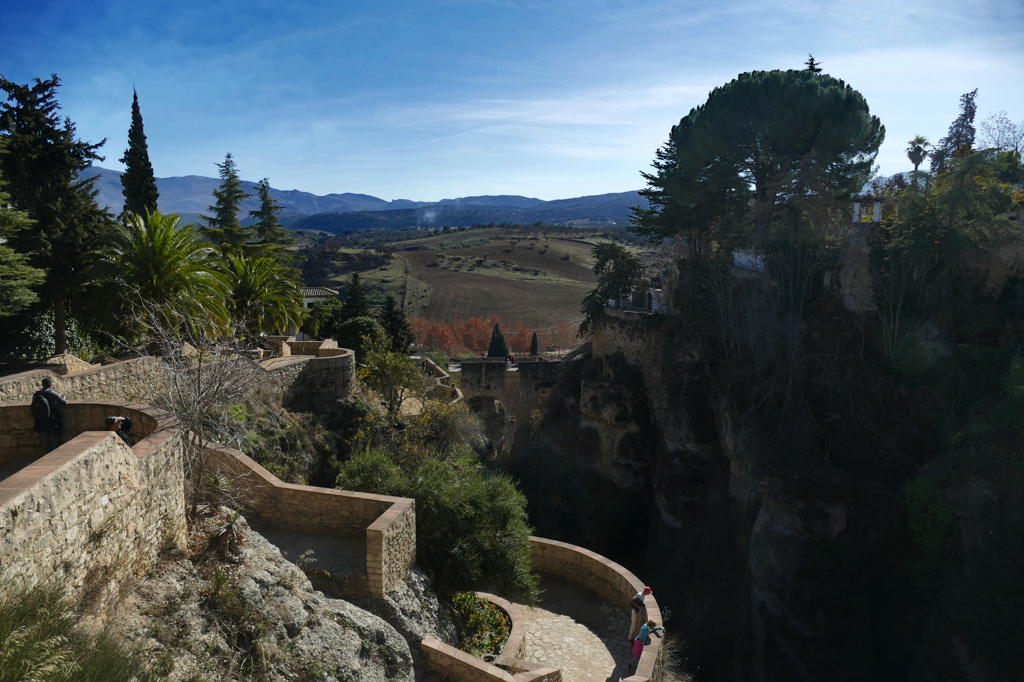 Jardines de Cuenca in Ronda, a White Gem in the Skies