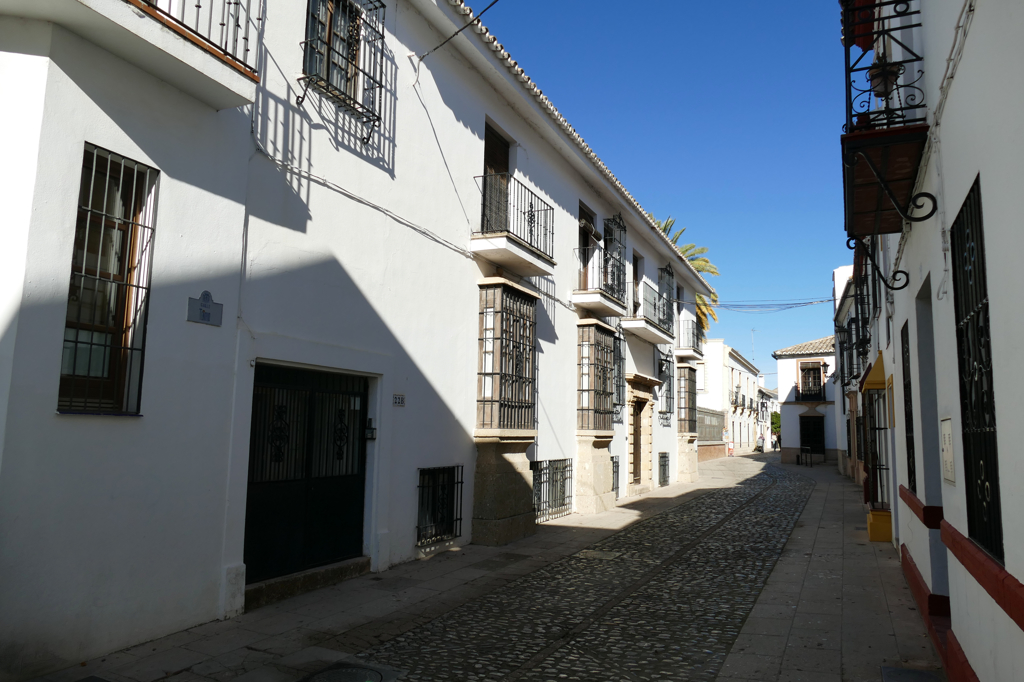 Cobblestones flanked by whitewashed facades - the epitome of Andalusia.