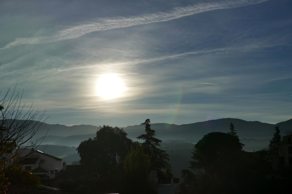 Sunrise over the Serrania de Ronda