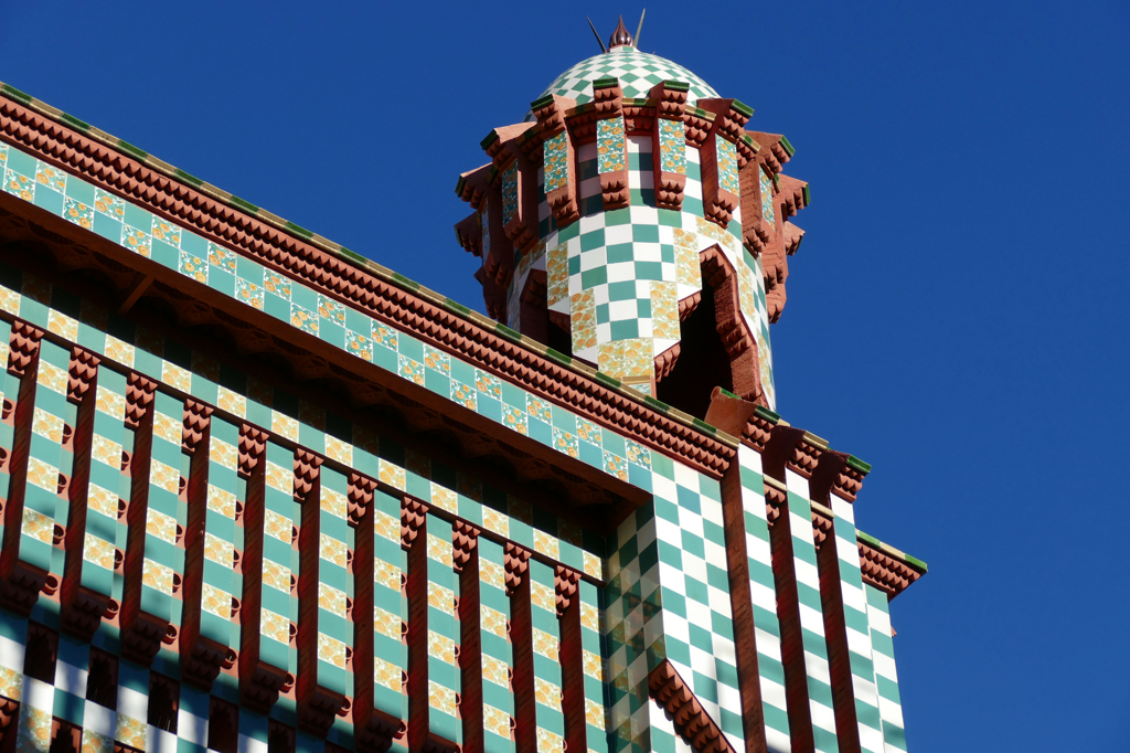 Casa Vicens in Barcelona. Gaudi Barcelona Guide Modernism