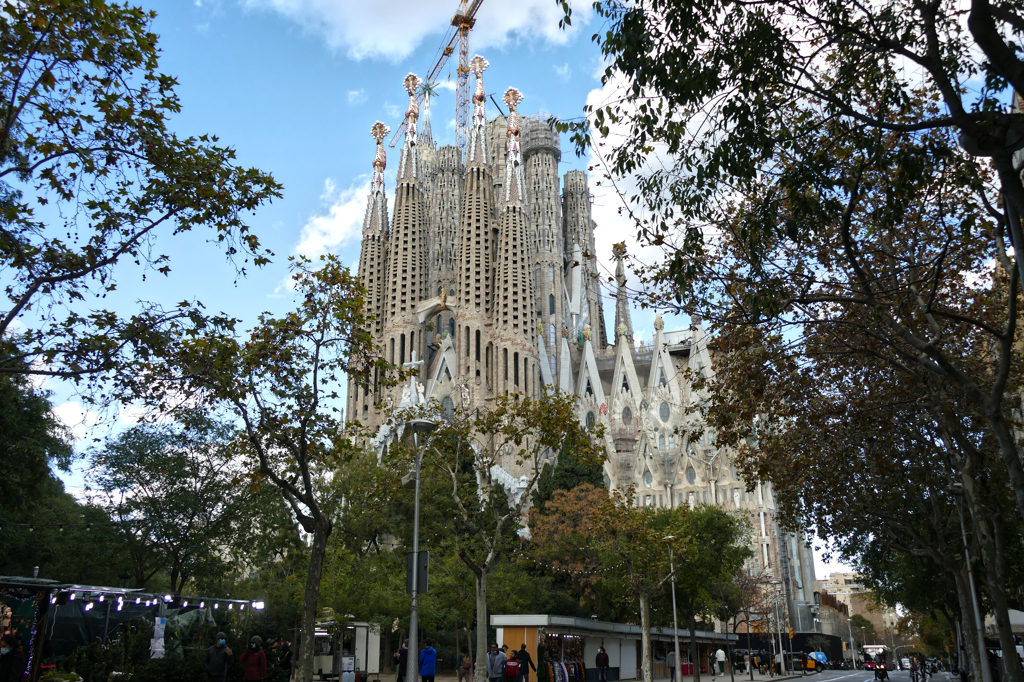 Sagrada Familia in Barcelona. Gaudi Barcelona Guide Modernism