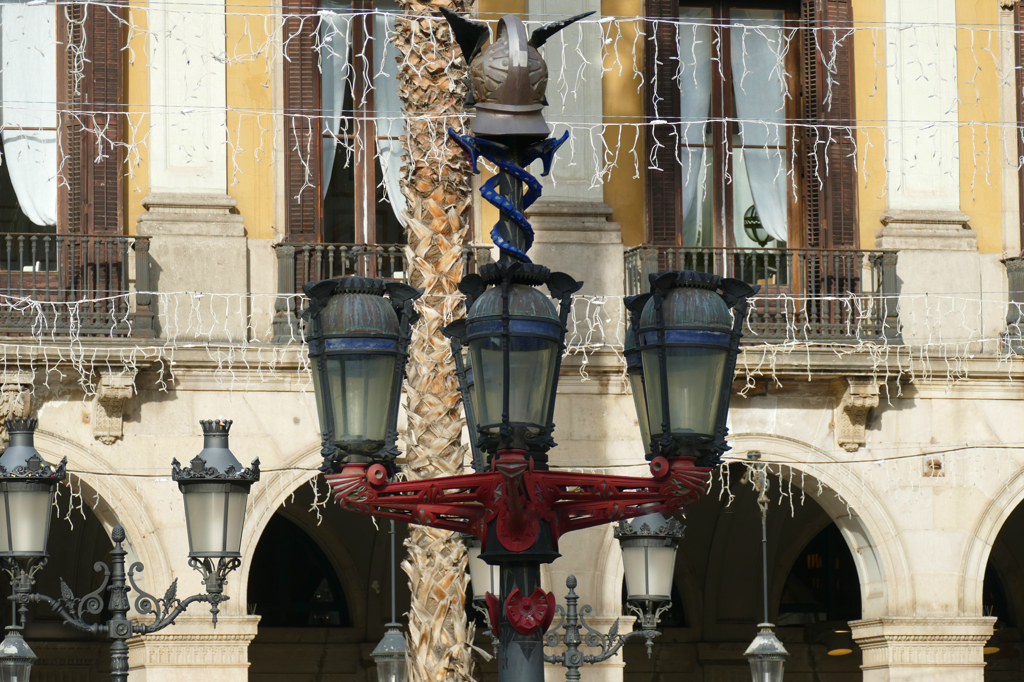 Lamp Posts on Plaça Reial 