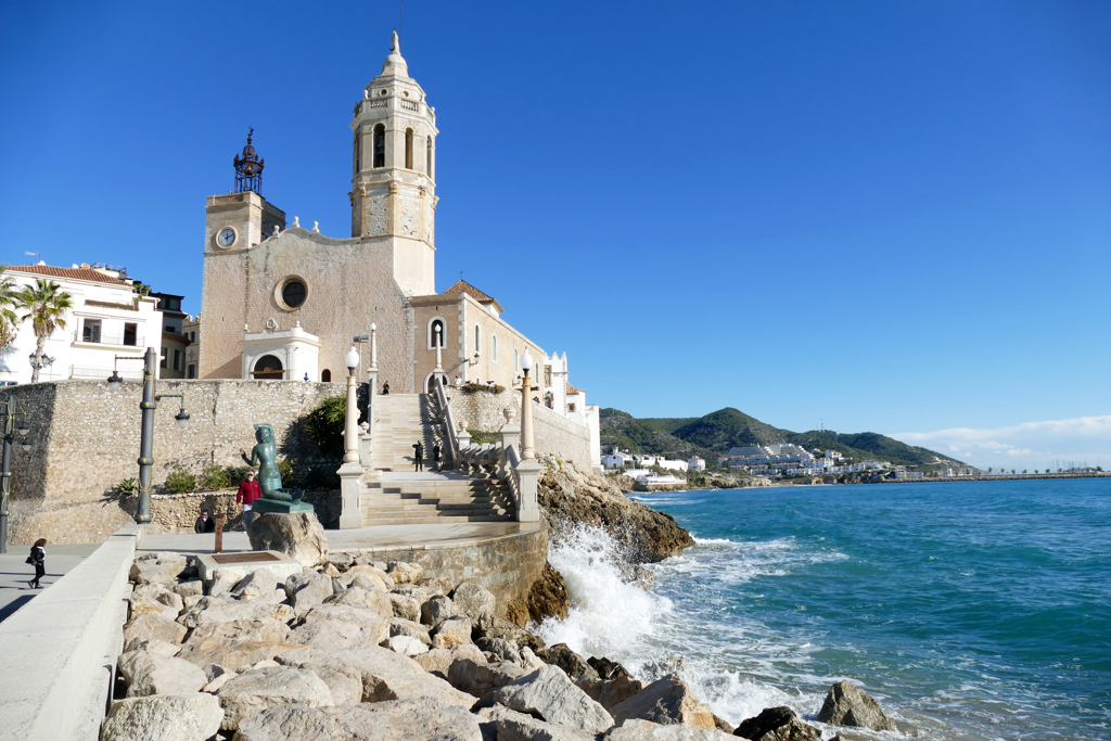 Església de Sant Bartomeu i Santa Tecla in Sitges.