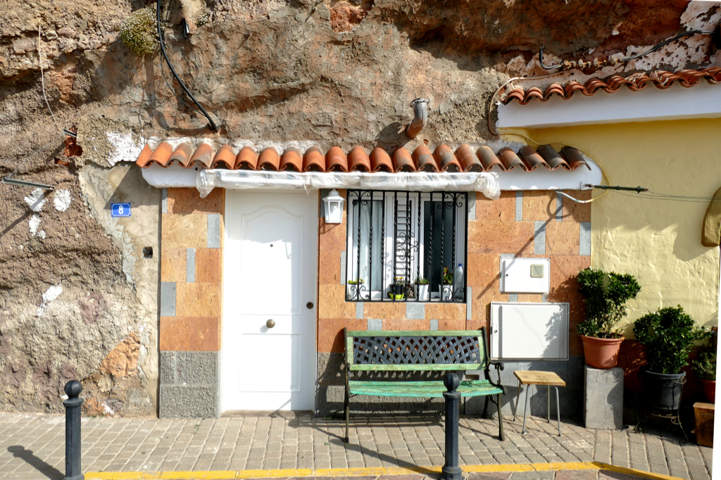 Cave house in Artenara.