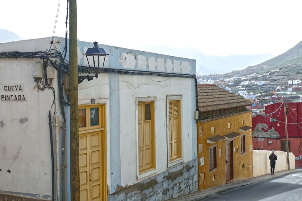 Street in Galdar to Puerto de las Nieves