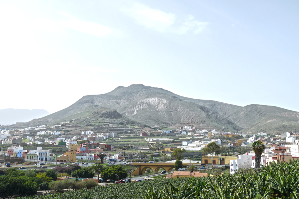Landscape between Galdar and Puerto de las Nieves