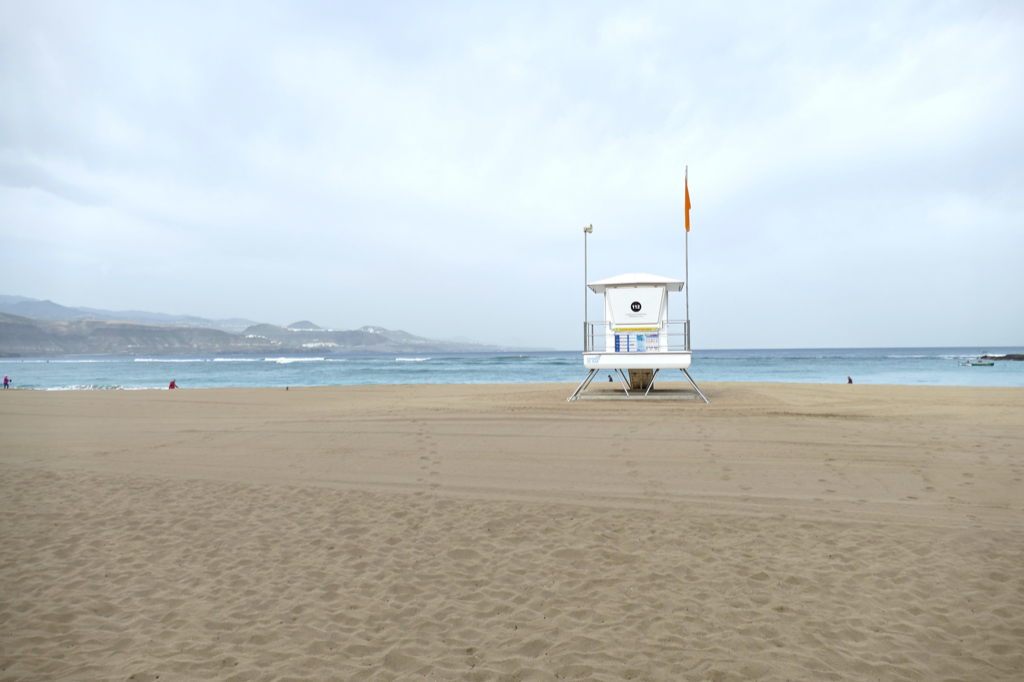 Playa Las Canteras in Las Palmas de Gran Canaria