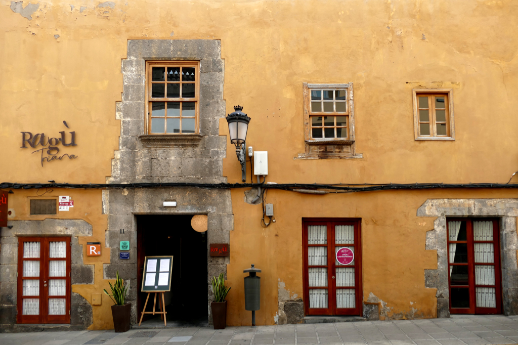 Restaurant at the Calle Mendizábal in Las Palmas de Gran Canaria