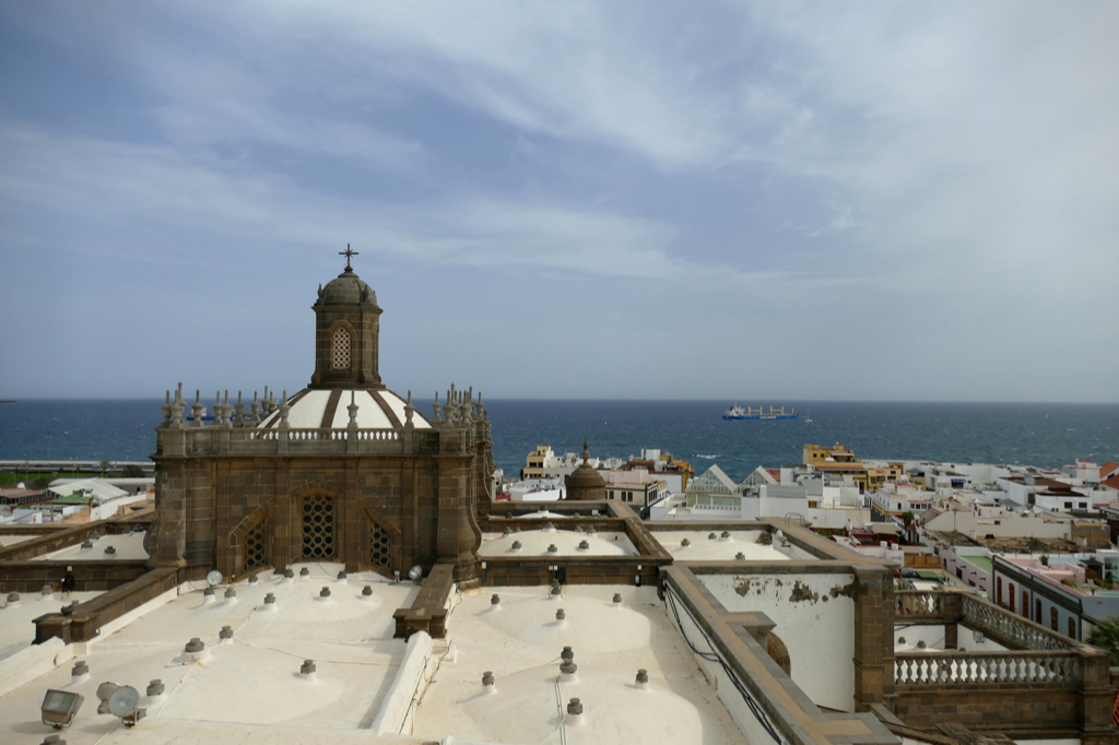 View from the Catedral de Santa Ana
