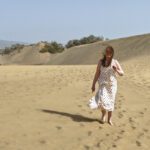 Renata Green on the Dunes of Maspalomas