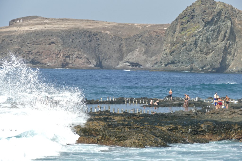 Lava Pools at Puerto de las Nieves on Gran Canaria