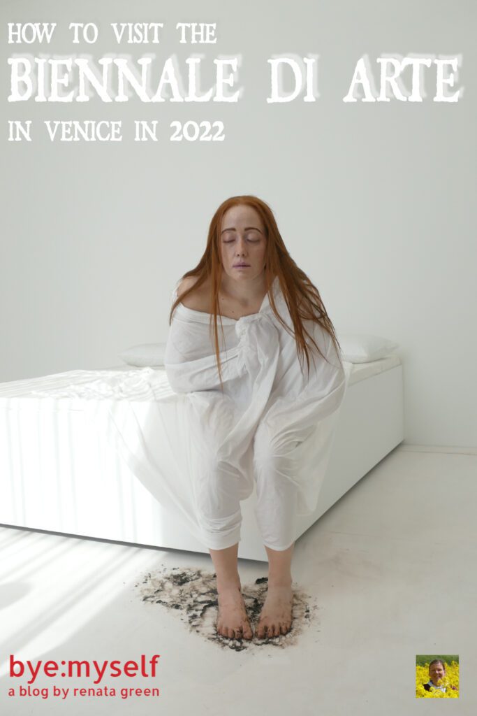Pinnable Picture for the Post on How to Visit the Biennale di Arte in Venice in 2022