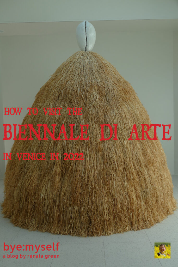 Pinnable Picture for the Post on How to Visit the Biennale di Arte in Venice in 2022
